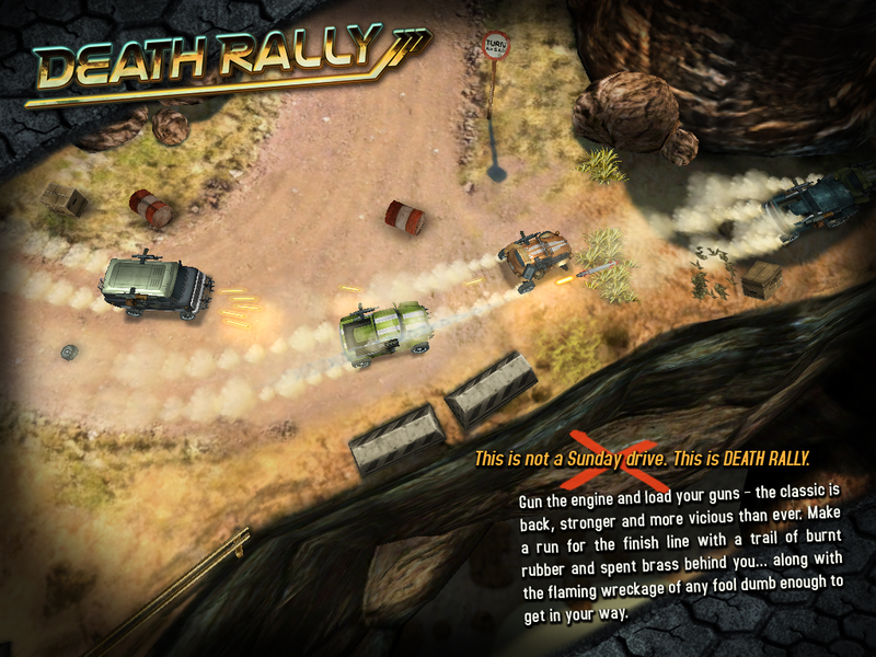 Illustration for article titled Death Rally's Return Remains a Must Play